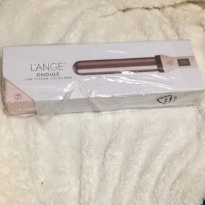 L’Ange Ondule’ 32mm Titanium Curling Wand -blush